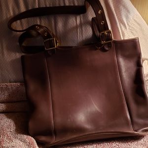 Coach  brown bag